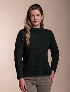 Lúnasa Merino Sweater - Army Green