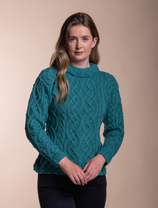 Lúnasa Luxury Merino Sweater - Teal