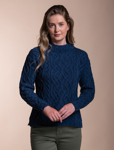 Lúnasa Luxury Merino Sweater - Atlantic