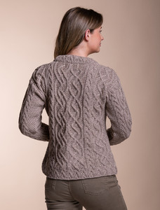 Lúnasa Luxury Merino Sweater - Wicker