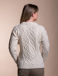 Lúnasa Merino Sweater -  Natural White