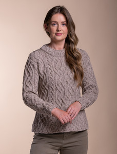 St.Bridget's Weave Sweater - Wicker