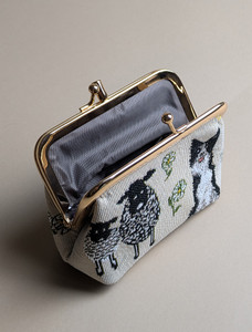 Frame Purse Sheep & Dog
