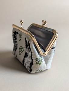 Frame Purse Sheep & Dog