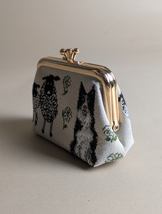 Frame Purse Sheep & Dog