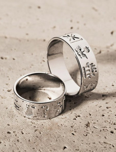 Sterling Silver History of Ireland Ring
