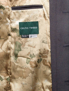 Men's Tweed City Coat