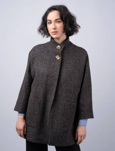 Women's Tweed Cape Coat