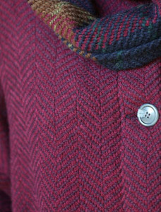 Tina Hooded Swing Cape - Killybeg Wine