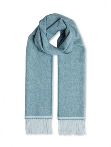 Lambswool Scarf - Aqua Teal