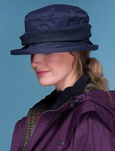 Donegal Waterproof Hat - Navy 