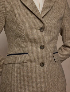Tara Tweed Hacking Jacket - Barley Weave 