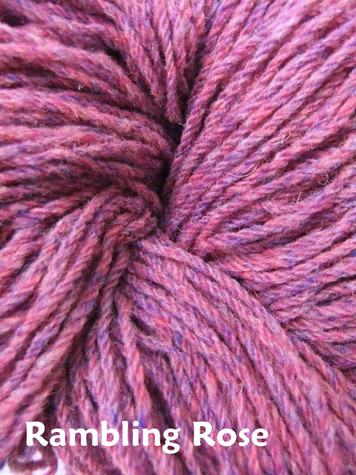 Aran Wool Knitting Hanks - Rambling Rose