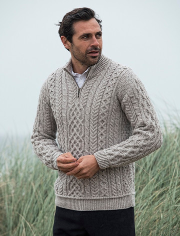 Mens Wool Sweaters, Irish Sweaters - Home Of The Aran Sweater