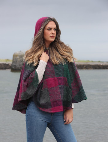irish poncho sweater