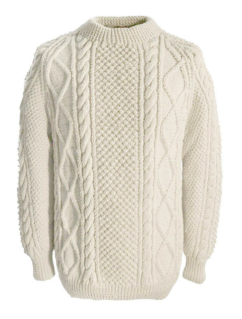Ward Clan Sweater - Natural White