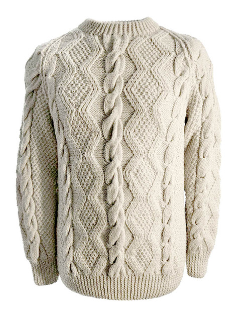 irish fishermans sweater