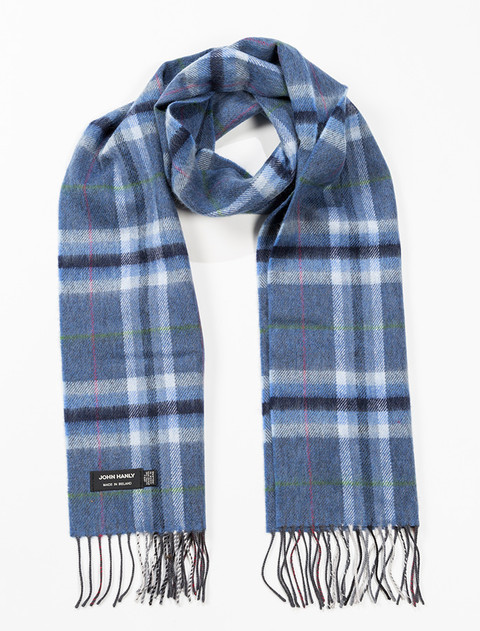 Merino Luxury Wool Scarf - Denim