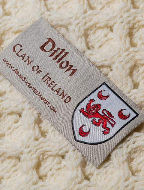Dillon Clan Scarf - Label