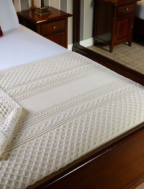 Sheehan Clan Aran Throw