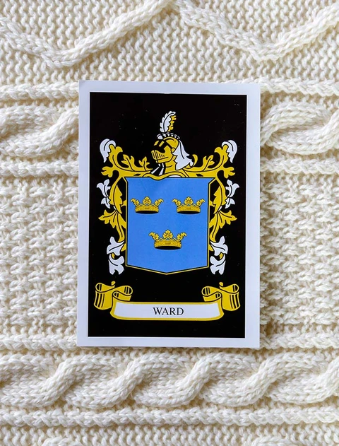 Ward Clan Aran Throw