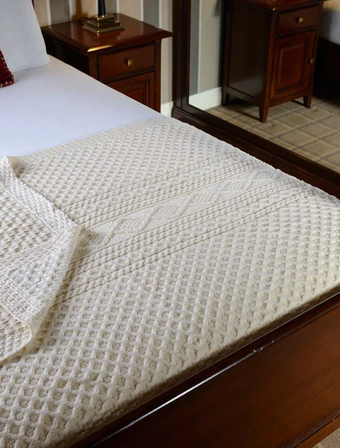 O'Hara Clan Aran Throw