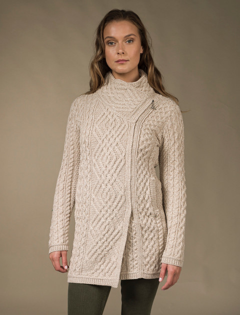 Cable knit Coats | Aran Sweater Market