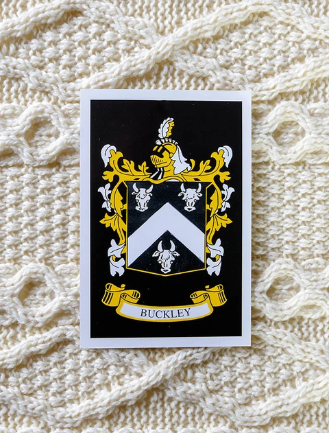 Buckley Clan Aran Throw