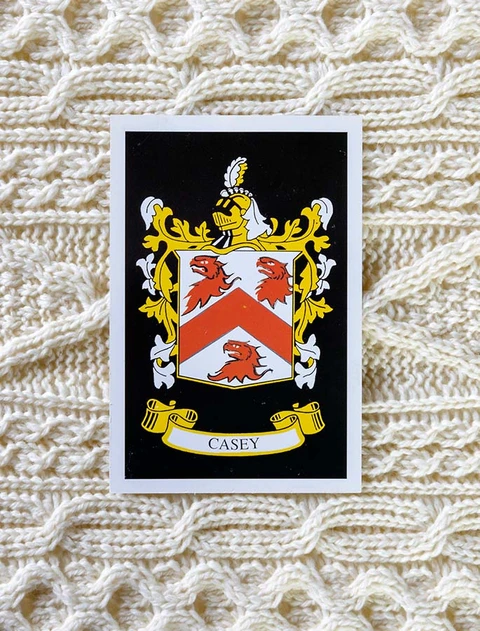 Casey Clan Aran Throw
