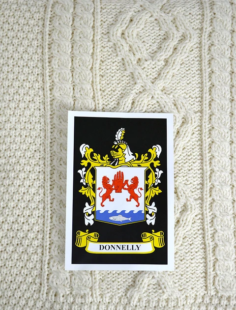 Donnelly Clan Aran Throw
