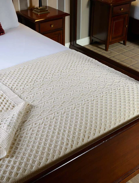 Fitzgerald Clan Aran Throw