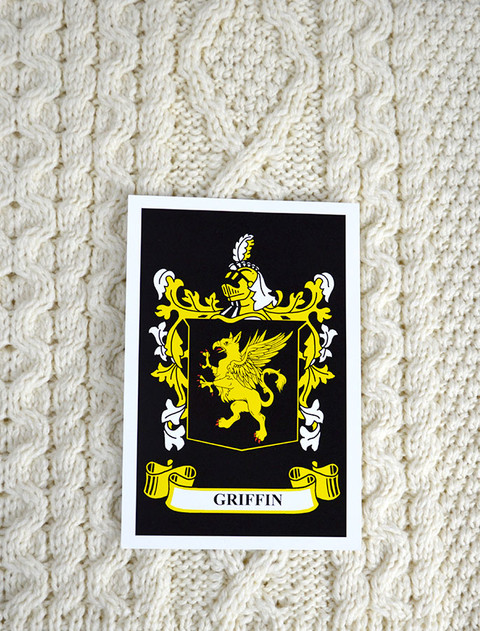 Griffin Clan Aran Throw