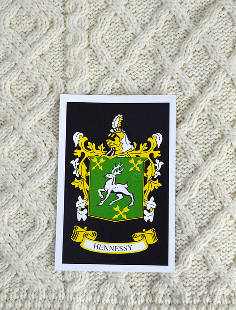 Hennessy Clan Aran Throw