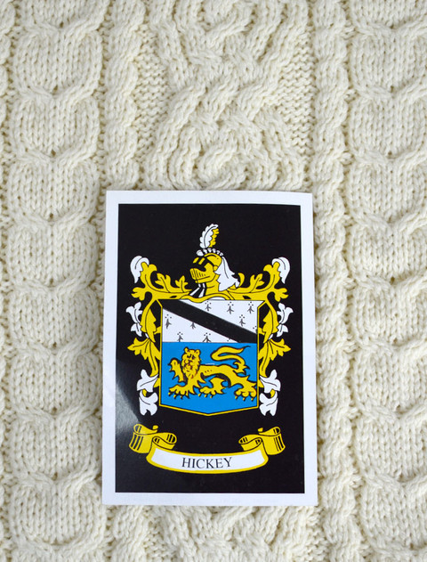 Hickey Clan Aran Throw