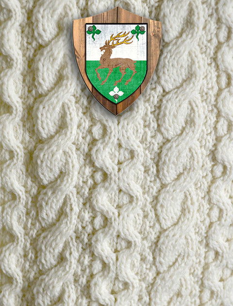 O'Connell Clan Aran Throw