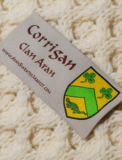 Corrigan Clan Aran Throw