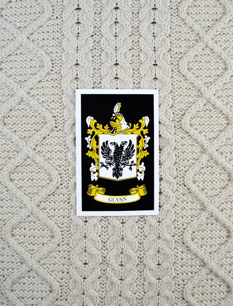 Glynn Clan Aran Throw
