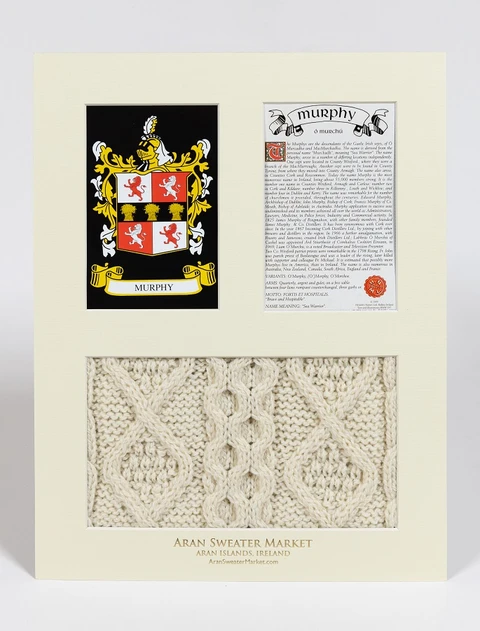 Murphy Clan Aran & History Display