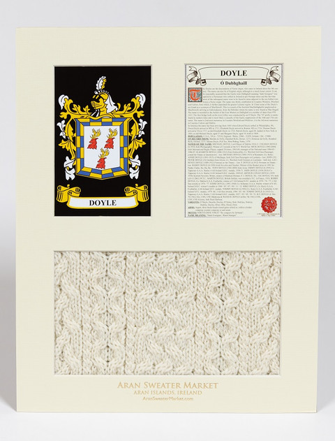 Doyle Clan Aran & History Display