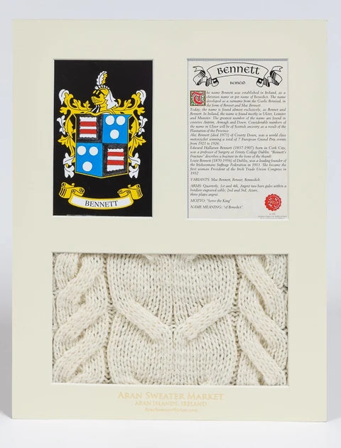Bennett Clan Aran & History Display