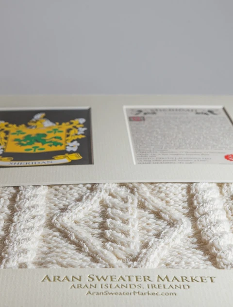 Sheridan Clan Aran & History Display