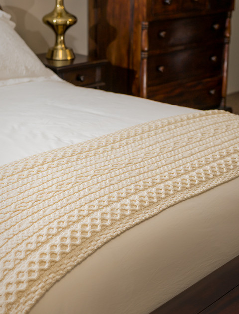 Daly Clan Aran Bed Runner