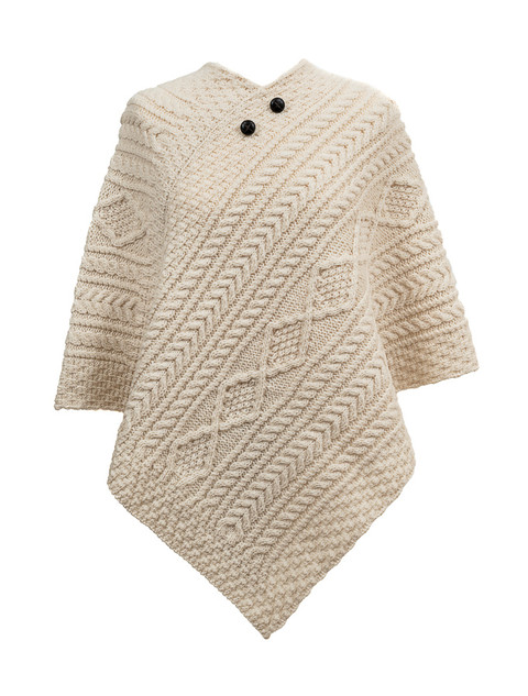 O'Flaherty Clan Aran Poncho