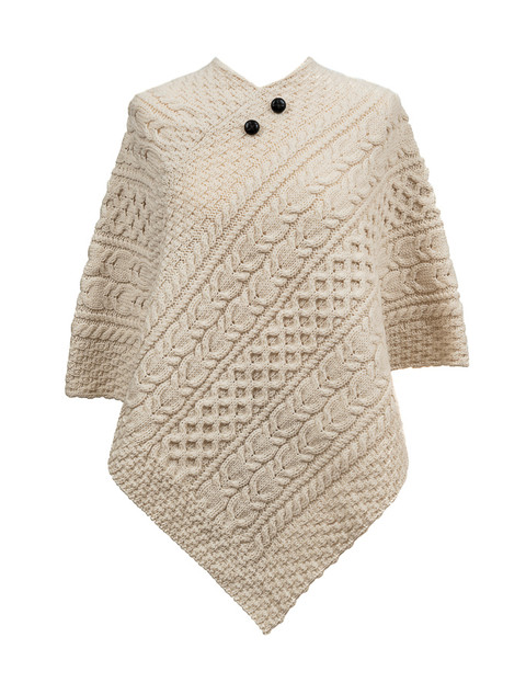 O'Malley Clan Aran Poncho