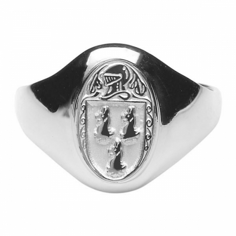 Ryan Clan Ladies Sterling Silver Ring
