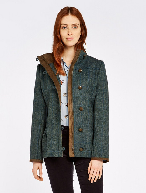 Bracken Ladies Tweed Jacket - Mist