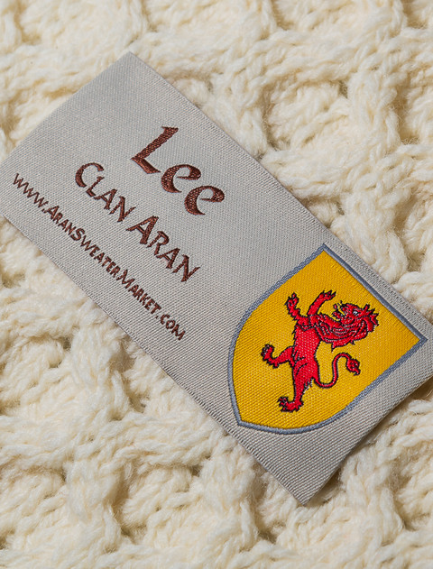 Lee Clan Scarf - Label