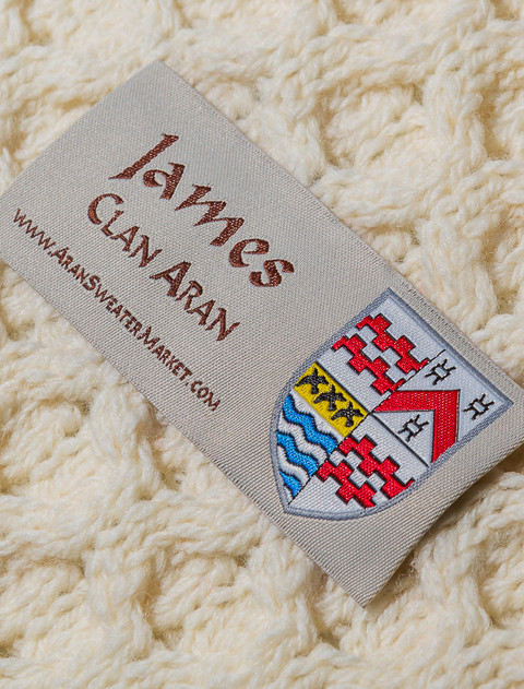 James Clan Scarf - Label