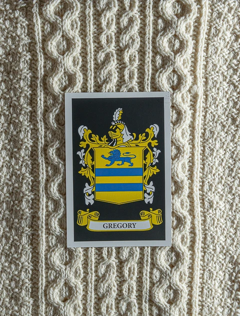 Gregory Clan Aran Throw