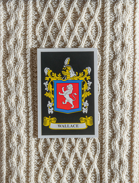 Wallace Clan Aran Throw